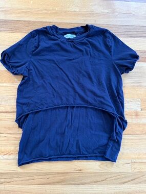 Legoe Heritage NURSING tee in Navy Blue. Size   L /XL